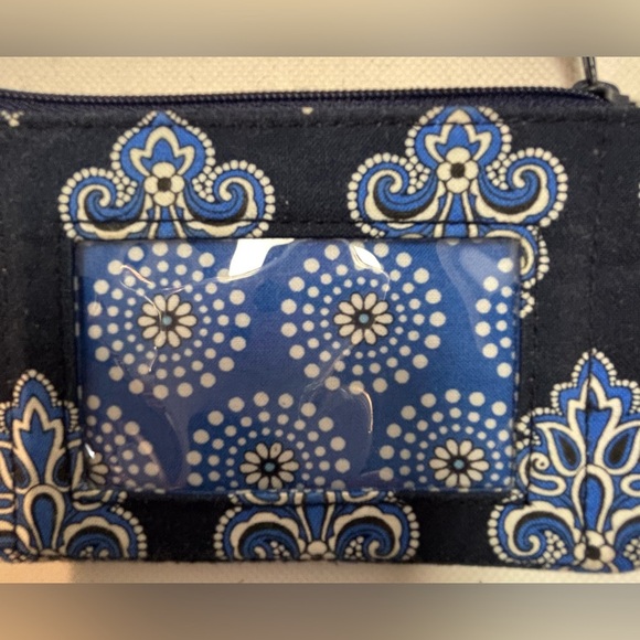 Vera Bradley | Calypso Blue ID holder/keyring/coin purse - Picture 9 of 14